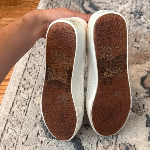 Superga White Canvas 2750 platform Lace-Up Sneakers size 39 - Picture 6 of 7